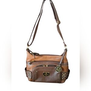 Stone Mountain Limited Edition 40th Anniversary Brown Shoulder Crossbody Bag